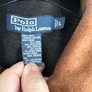 Polo Ralph Lauren Suede leather Jacket